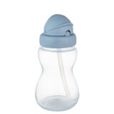 Canpol babies Bidon ze składaną rurką silikonową 270 ml niebieski