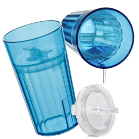 Kubek treningowy do nauki picia REFLO niebieski