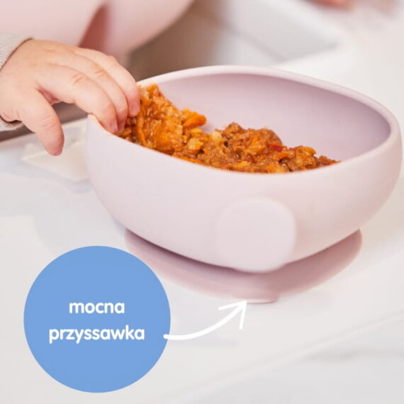 B.box miseczka z przyssawką i przykrywką - różne kolory