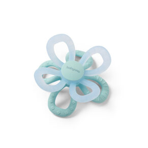 Gryzak silikonowy FLOWER niebieski Babyono