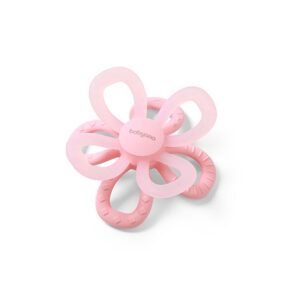 Gryzak silikonowy FLOWER różowy