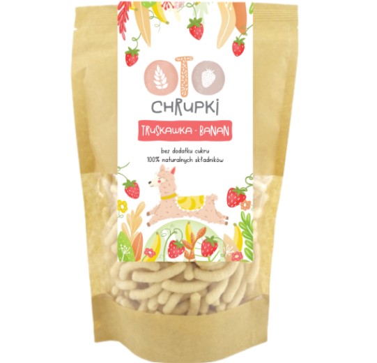 oto chrupki truskawka banan otolandia