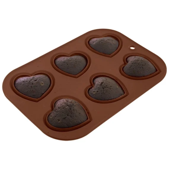 Silikonowa forma do muffinek serca SILLINIE
