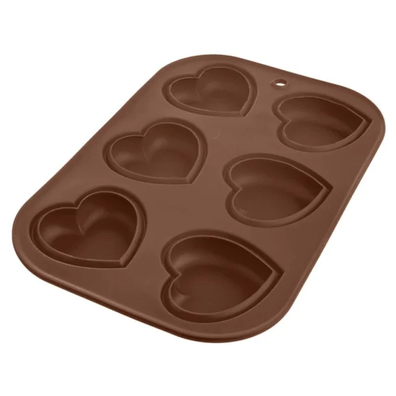 Silikonowa forma do muffinek serca SILLINIE