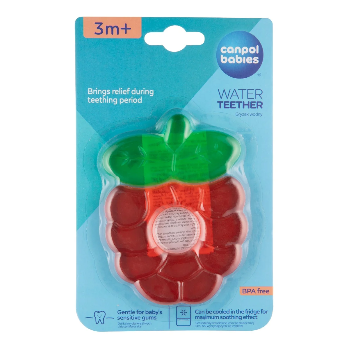 Canpol babies gryzak wodny dla niemowląt OWOCE