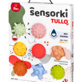 Piłeczki sensoryczne pastelowe Sensorki 8 szt