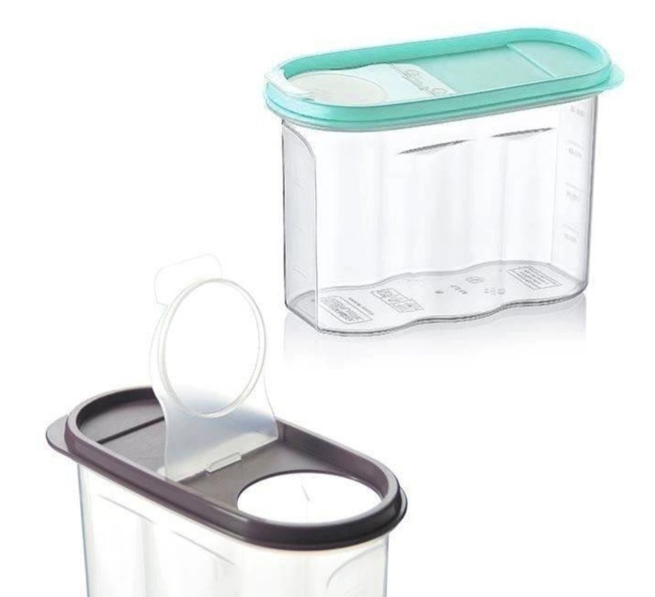 Pojemnik na produkty sypkie z dozownikiem i miarka 1,2 l