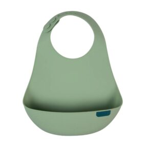 Śliniak silikonowy LOVI Pistachio​