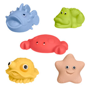 Zwierzątka do kąpieli bez dziurki