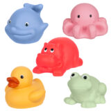 Zwierzątka do kąpieli bez dziurki higieniczne 5 szt.