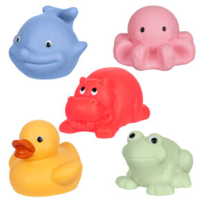 Zwierzątka do kąpieli bez dziurki higieniczne 5 szt.