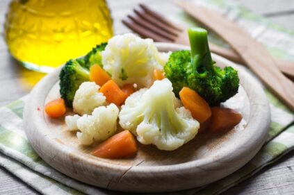 gotowanie na parze dla niemowlaka