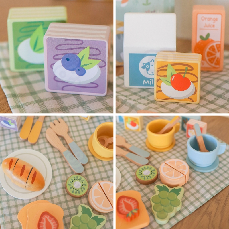 Owoce do krojenia zestaw piknikowy w walizce