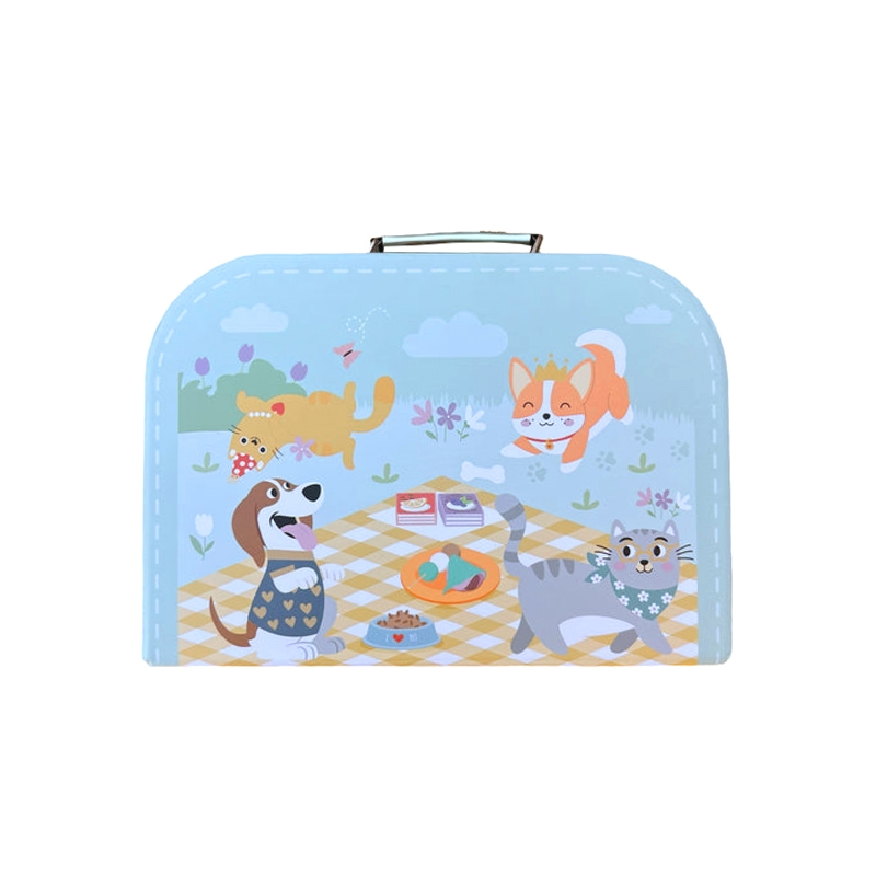 Owoce do krojenia zestaw piknikowy w walizce