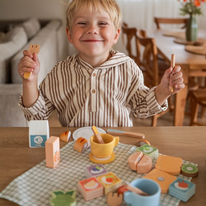 Owoce do krojenia zestaw piknikowy w walizce