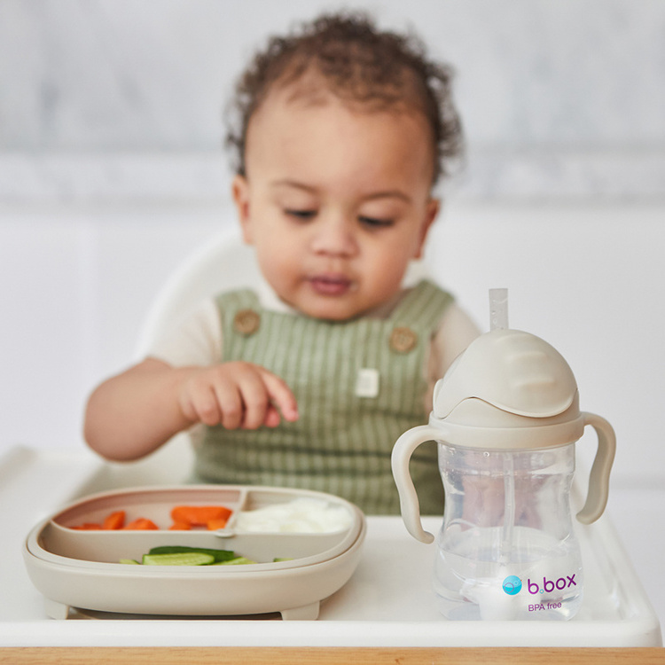 Zestaw do rozszerzania diety b.box latte (beżowy)