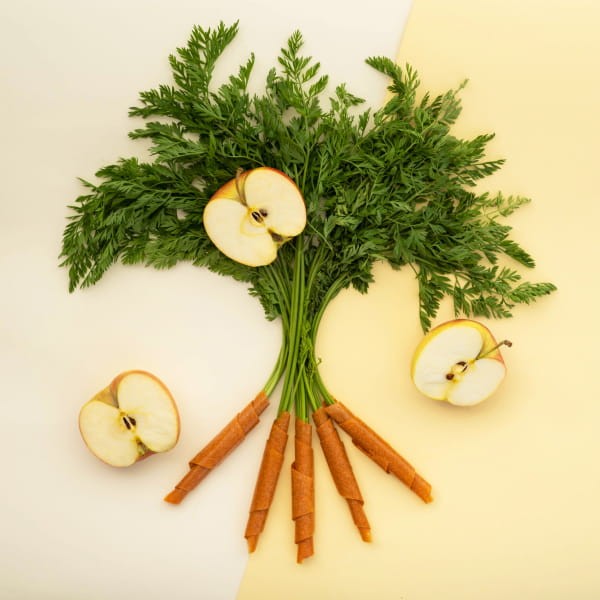 Marchewkowe rollsy™ – przekąska owocowo-warzywna 50 g