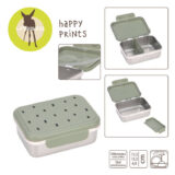 Lunchbox ze stali nierdzewnej Happy Prints oliwkowy Lassig