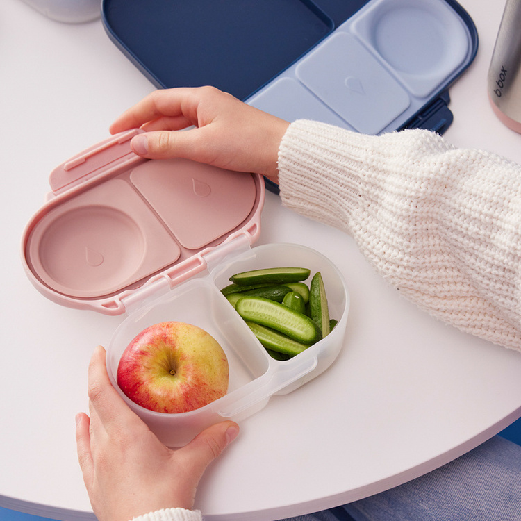 Snackbox, pojemnik na przekąski, b.box, Blush Crush