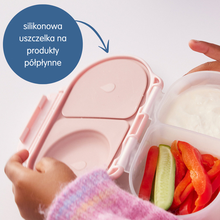 Snackbox, pojemnik na przekąski, b.box, Spearmint