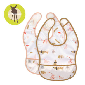 Zestaw śliniaków wodoodpornych 6m+ Little Mateys Lassig