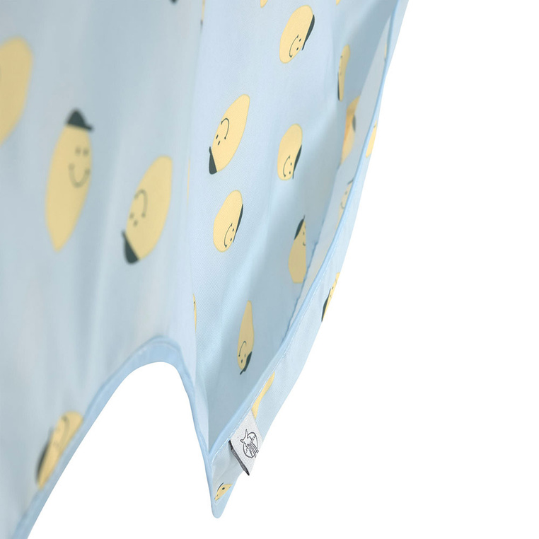 Zestaw śliniaków z długim rękawem 2szt. 6m+ Happy Fruits Lemon Lassig