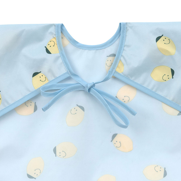 Zestaw śliniaków z długim rękawem 2szt. 6m+ Happy Fruits Lemon Lassig