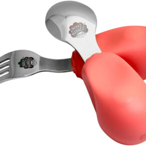 Sztućce różowe Nanas Manners