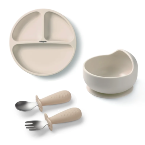 zestaw do rozszerzania diety beżowy babyono