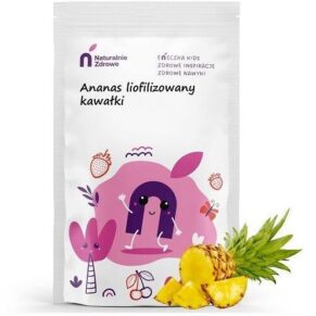 Ananas liofilizowany kawałki segmenty 20g Eneczka Kids