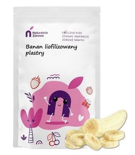 Banan liofilizowany plastry Eneczka Kids 30g