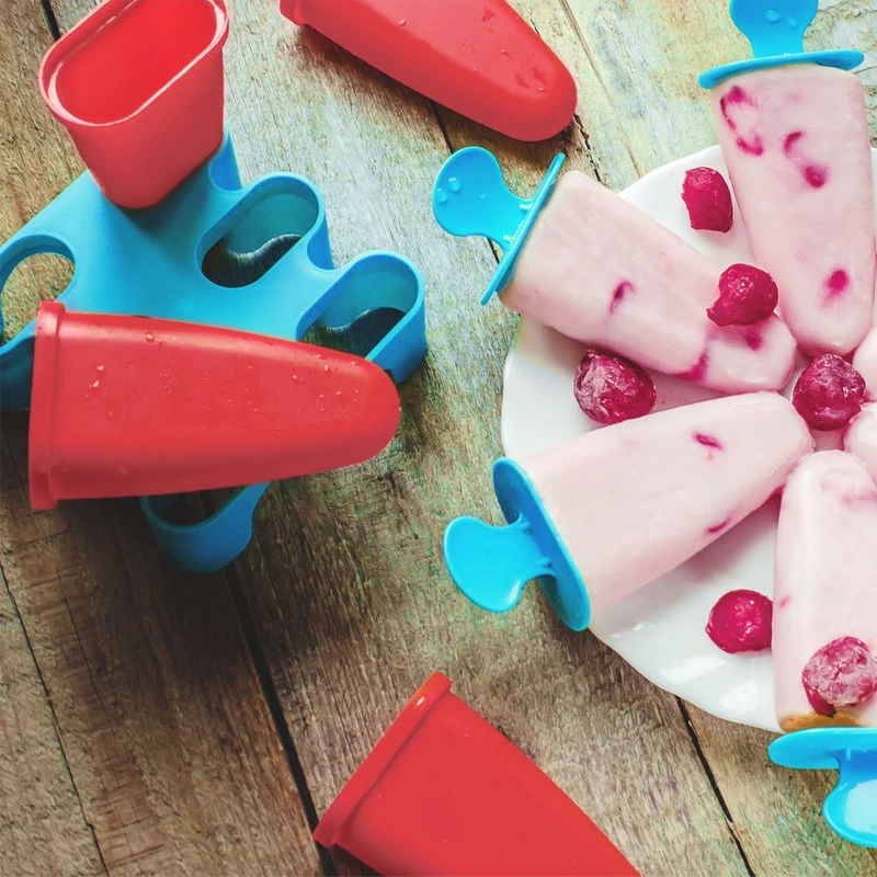 Forma do lodów na patyku 6 szt.