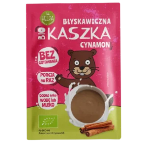 BIO Kaszka błyskawiczna cynamon Helpa 35 g 2