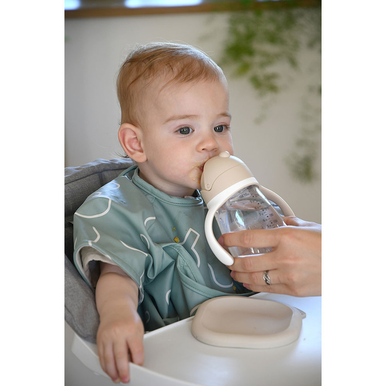 Beaba Bidon niekapek ze słomką tritanowy 300 ml Clay Earth