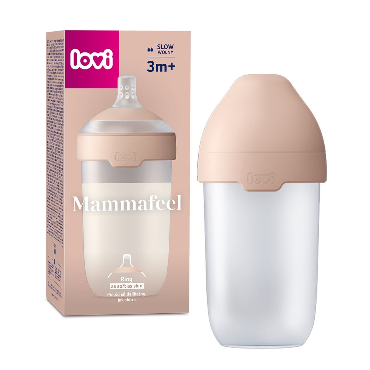 Butelka LOVI Mammafeel 250 ml