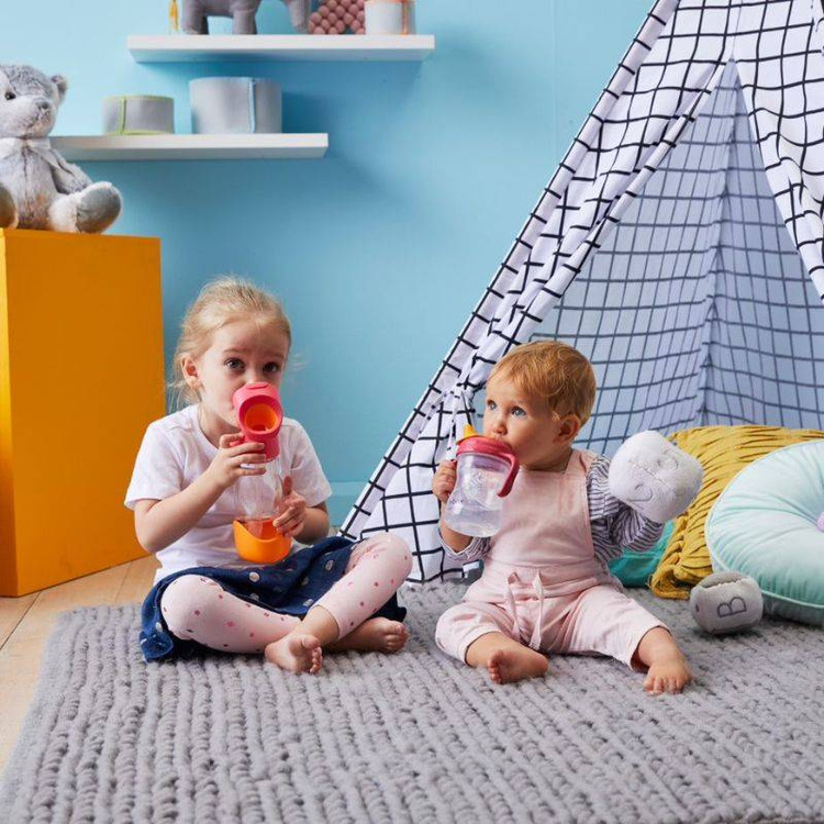 Butelka tritanowa ze słomką b.box 450 ml - różne kolory