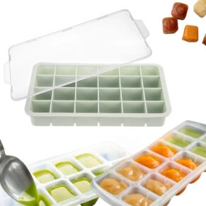Forma-do-kostek-lodu-z-pokrywka-zielona