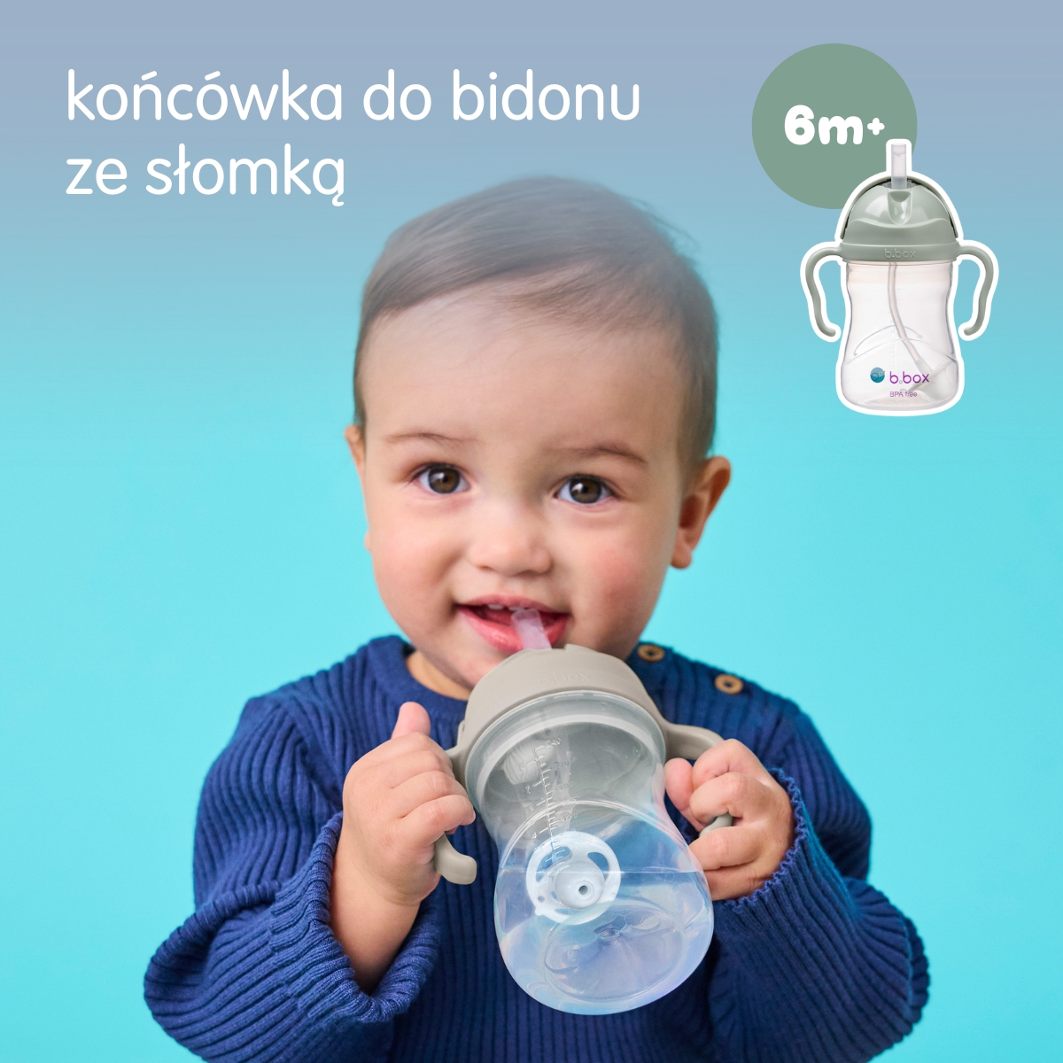Kubek 3w1 b.box 240 ml - różne kolory