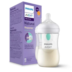 Philips Avent Responsywna butelka Natural z wentylem antykolkowym AirFree 260ML opakowanie