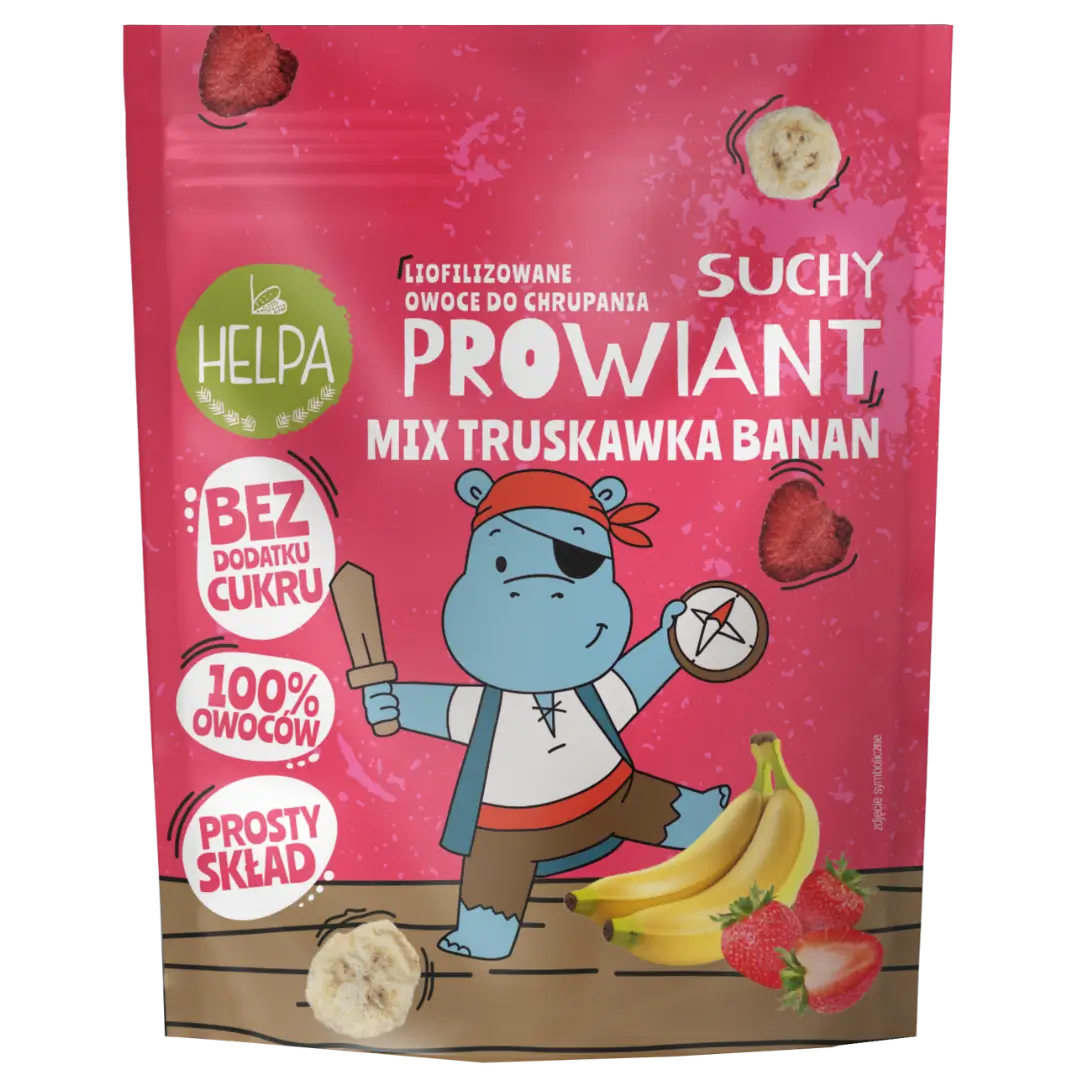 Suchy Prowiant Mix Truskawka Banan Helpa 20 g