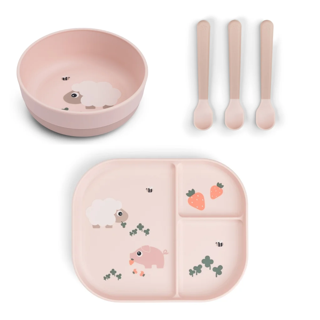 Zestaw do rozszerzania diety Done By Deer Tiny Farm Powder