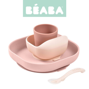 Zestaw naczyń do rozszerzania diety BEABA Cotton candy
