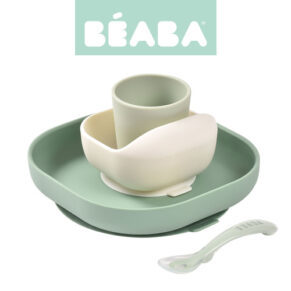 Zestaw naczyń do rozszerzania diety BEABA Sage green