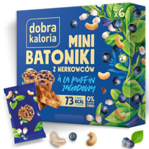mini batoniki a la muffin jagodowy 102 g
