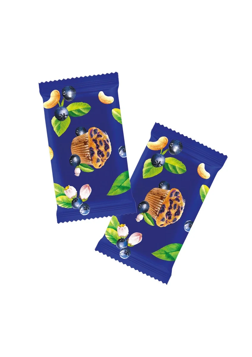 mini batoniki a la muffin jagodowy 102 g bez pudełka