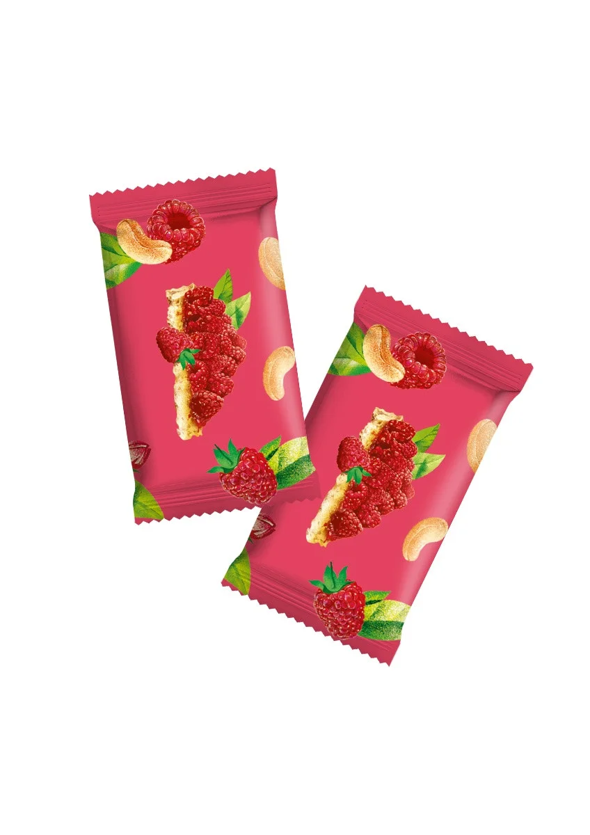 mini batoniki a la tarta malinowa 102-g bez pudełka