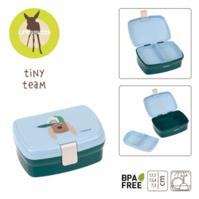 Lunchbox z wkładką Tiny Team Dog Lassig