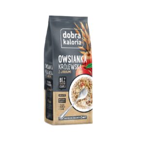 Owsianka królewska z jabłkiem bez dodatku cukru 320 g DOBRA KALORIA