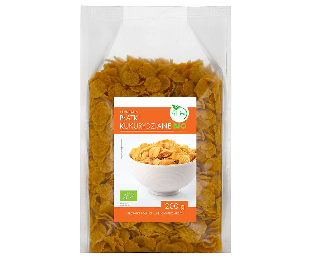 Płatki kukurydziane ekologiczne BIO 200 g BioLife