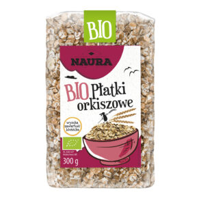 Płatki orkiszowe BIO 300 g NAURA